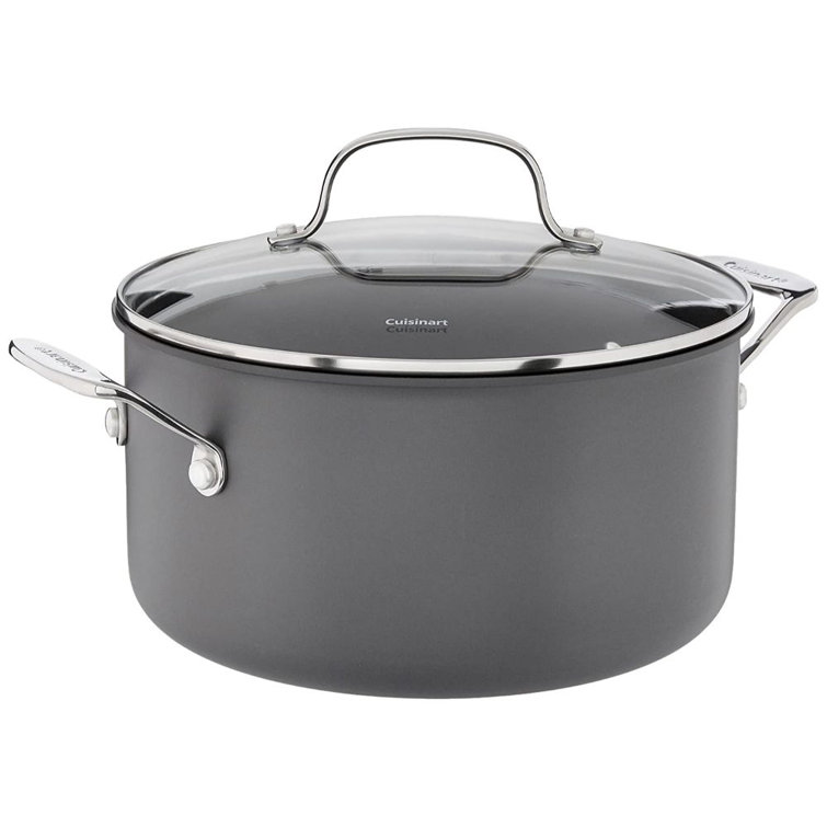 Cuisinart Chef's Classic 6 qt. Aluminum Stock Pot with Lid Cuisinart Chef's Classic 6 qt. Aluminum Stock Pot with Lid